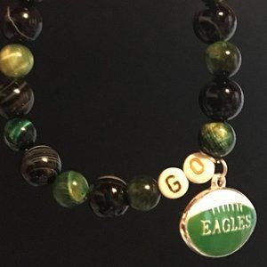 Handmade Philadelphia Eagles bracelets